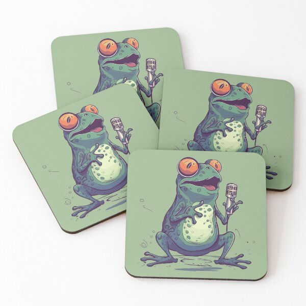Item preview, Frog singing  designed and sold by Amir Faysal.