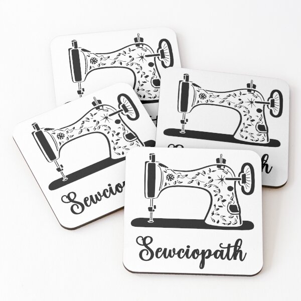 Item preview, Sewciopatch - with a sewing machine designed and sold by EmeraldeaArt.