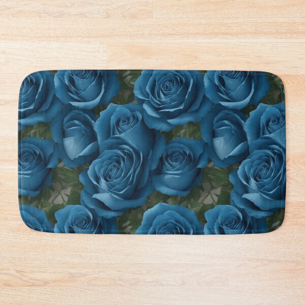 Item preview, Blue roses pattern designed and sold by NavyPanda.