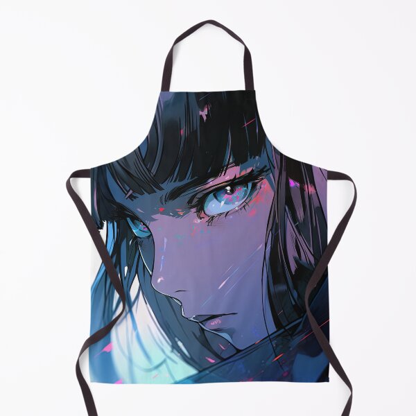 Item preview, Intense Edgy Cyberpunk Anime Girl designed and sold by bubblegoth.