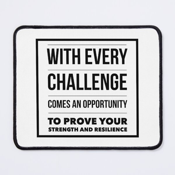 Item preview, Seize The Opportunity in Every Challenge: Prove Your Strength - Perspective Changes Everything designed and sold by Soaring Eagle.