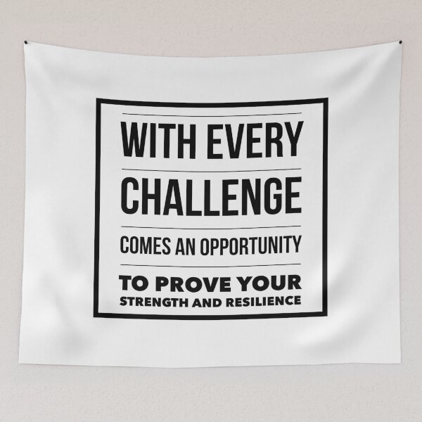 Item preview, Seize The Opportunity in Every Challenge: Prove Your Strength - Perspective Changes Everything designed and sold by Soaring Eagle.