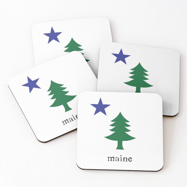 Item preview, Original Maine Flag designed and sold by Roving Souls.