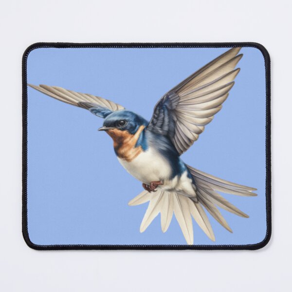 Item preview, Elegant Flying Swallow: Nature-inspired designed and sold by SaffronPepper.