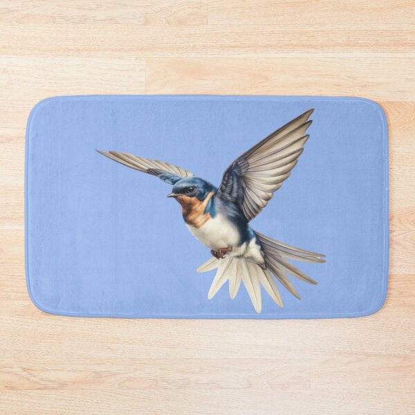 Item preview, Elegant Flying Swallow: Nature-inspired designed and sold by SaffronPepper.