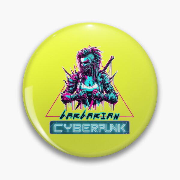 Item preview, Woman barbaric cyberpunk designed and sold by Drawing33.