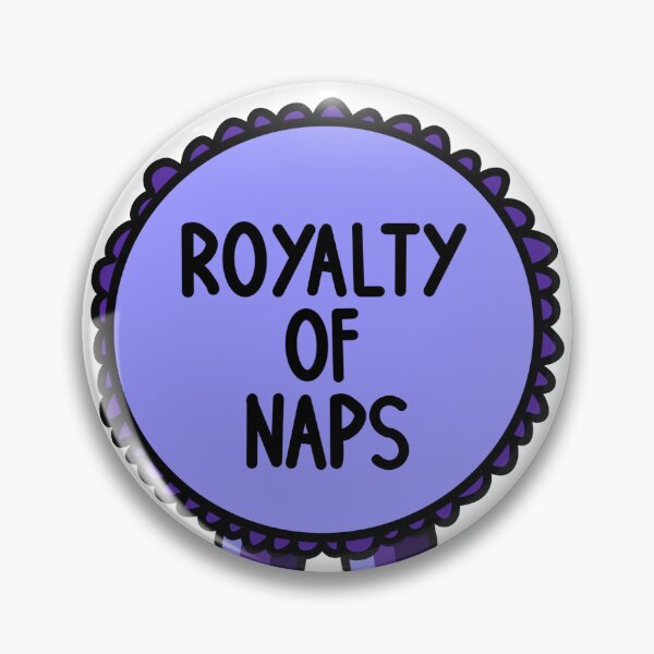 Item preview, Royal Lover Of Naps Ribbon Purple designed and sold by CJ Vanderbeek.