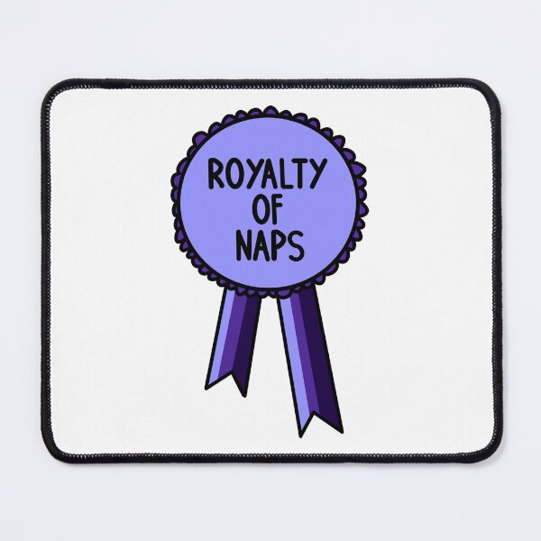 Item preview, Royal Lover Of Naps Ribbon Purple designed and sold by CJ Vanderbeek.