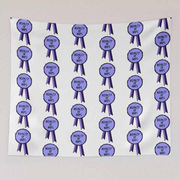Item preview, Royal Lover Of Naps Ribbon Purple designed and sold by CJ Vanderbeek.