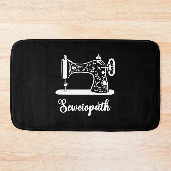Item preview, Sewciopatch white design sewing machine designed and sold by EmeraldeaArt.
