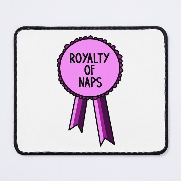 Item preview, Royal Lover Of Naps Ribbon Pink designed and sold by CJ Vanderbeek.
