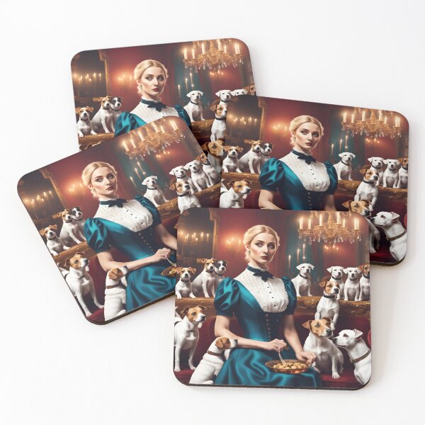 Item preview, Lady with dogs in the Victorian era designed and sold by Andremus.