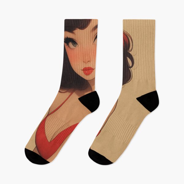 Item preview, Vintage Cartoon Girl 3 designed and sold by gaudette36.