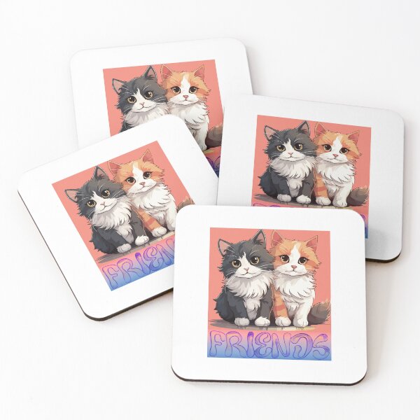 Item preview, Cats Friendship  designed and sold by J-TheArtCafe.