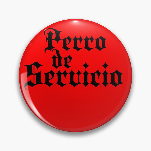 Item preview, Perro de Servicio, español, gótico. designed and sold by disableddaydreamer .