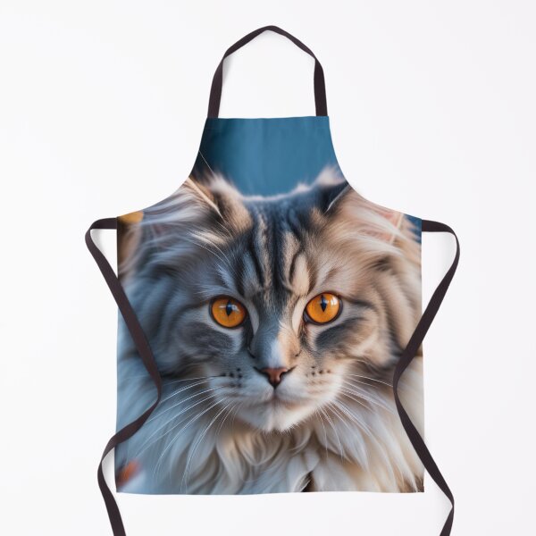 Item preview, Fluffy cute norwegian cat designed and sold by Grzegorz Majerski.