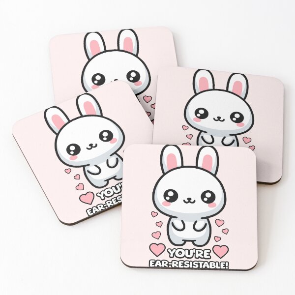 Item preview, You're Ear-resistable! Cute Bunny Rabbit Pun! designed and sold by PMCreative.