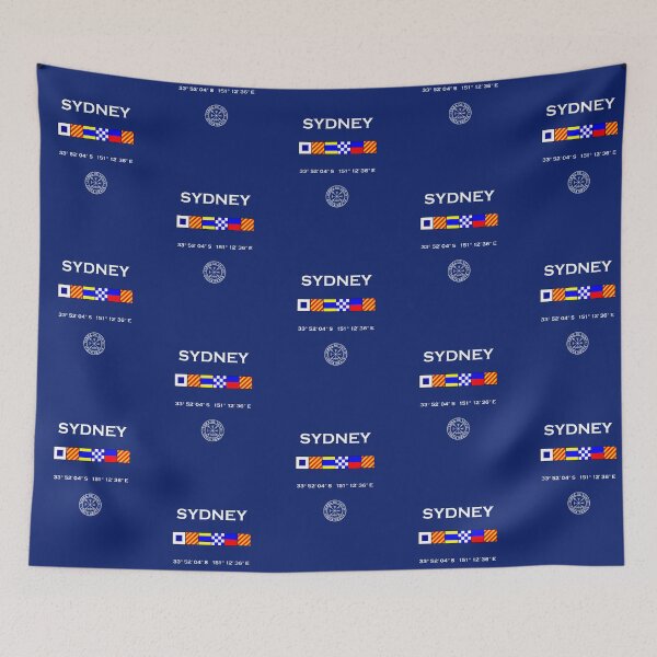 Item preview, Sydney nautical flags designed and sold by TerradVents.