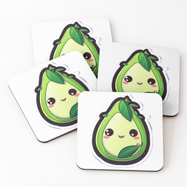 Item preview, happy chibi avocado designed and sold by Alansil.
