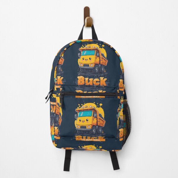 Item preview, Buck The Friendly Dump Truck - Kids' Whimsical Vehicle Art designed and sold by Sir Meow Meow.