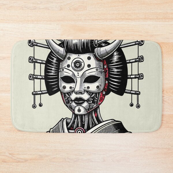 Item preview, "Cold Cyberpunk Mech Geisha" designed and sold by zzz888.
