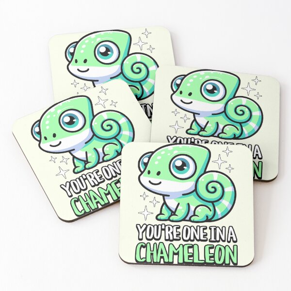 Item preview, You're One In A Chameleon! Cute Chameleon Pun designed and sold by PMCreative.