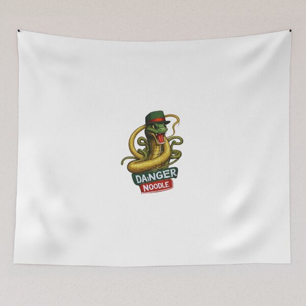 Item preview,  Danger Noodle | Vintage Rattlesnake Biology Art Funny Snake designed and sold by Clouth Clothing  ⭐⭐⭐⭐⭐.