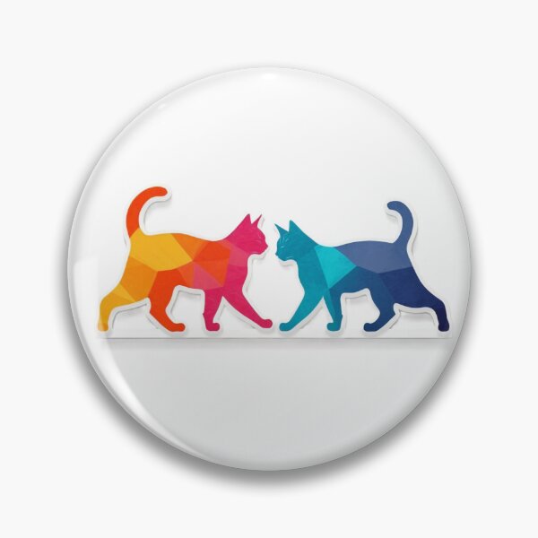 Item preview, Two cats meeting designed and sold by Pipe7.