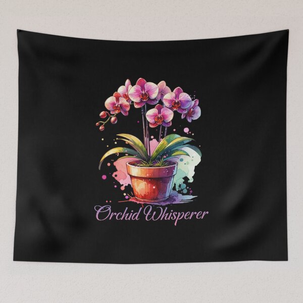 Item preview, Orchid Whisperer designed and sold by SeledineArt.