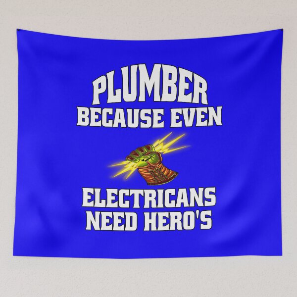 Item preview, Occupation Plumber Plumber Because Even Electricians Need Hero’s  designed and sold by fantasticdesign.