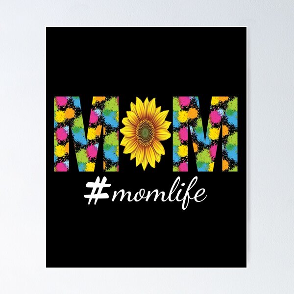 Item preview, Blooming Bliss: Navigating #MomLife with Design Grace and Sunflower Smiles designed and sold by NEWDESINGS12.