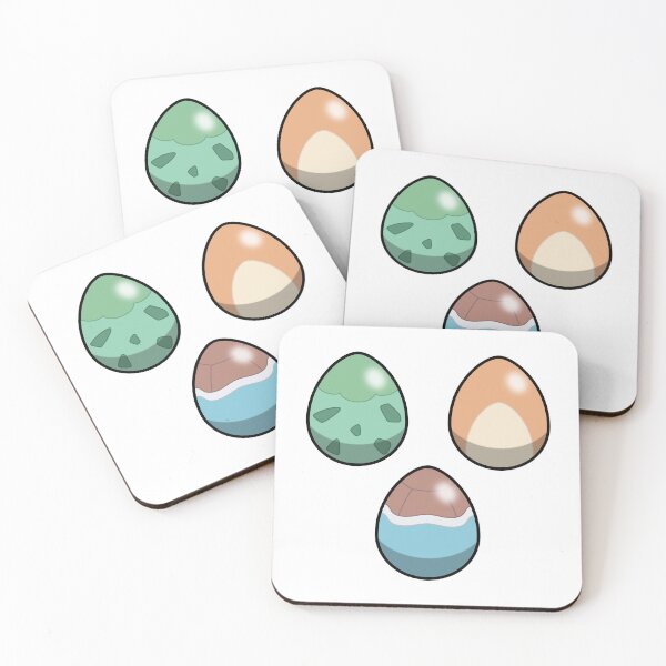 Item preview, Kanto Starters Eggs designed and sold by Bluegaymer.