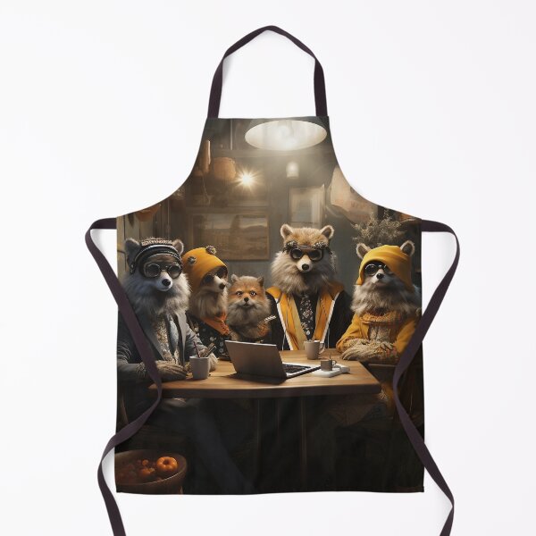 Item preview, Fox's At Meeting Art designed and sold by Obsidian Ink by Wilshire.