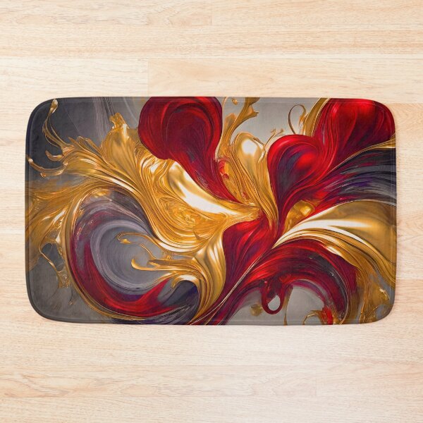 Item preview, Liquid Gold | Abstract Dining Decor designed and sold by eatmorvelopator.