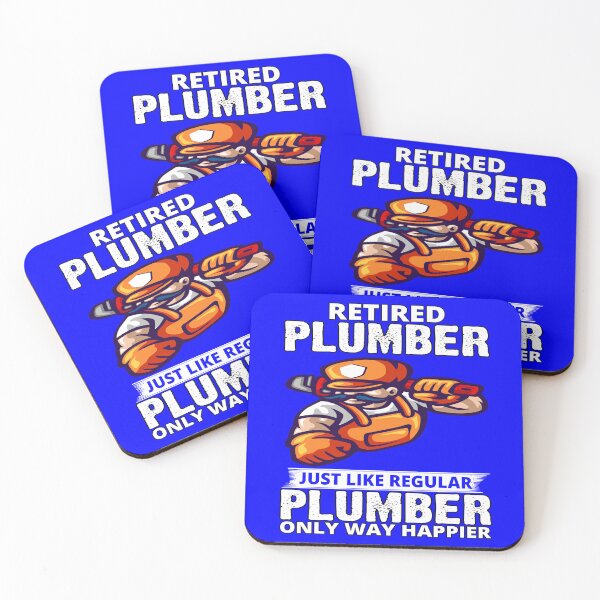 Item preview, Occupation Plumber Retired Plumber Just Like Regular Plumber Only Way Happier designed and sold by fantasticdesign.