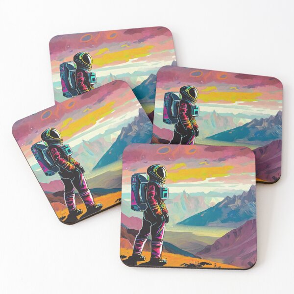 Item preview, Astronaut's Abstract Odyssey - F1624XX8 designed and sold by Artificiels.