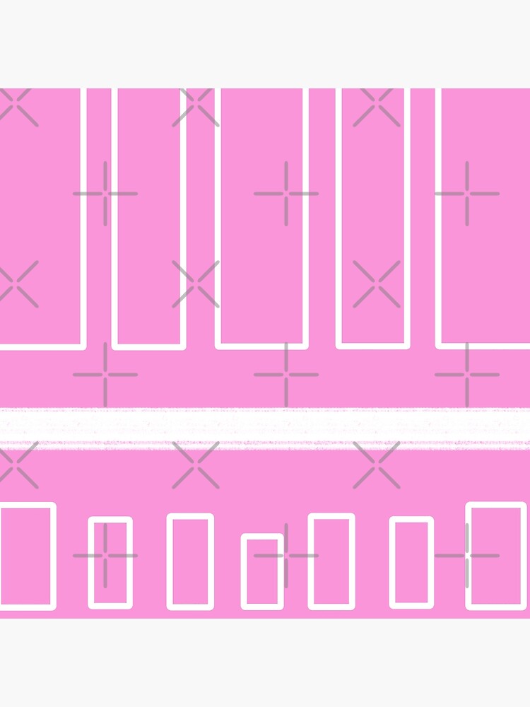 Thumbnail 2 of 2, Tote Bag, Urban Minimalist Pink & White designed and sold by CarlaBaremb.