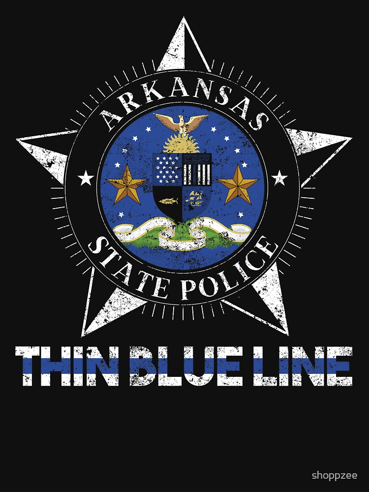 "Arkansas State Police Shirt Arkansas State Trooper Shirt" Zipped