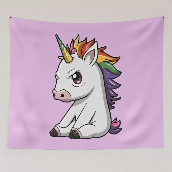 Item preview, Unleashing the Unicorn's Rage designed and sold by Delemore Art.