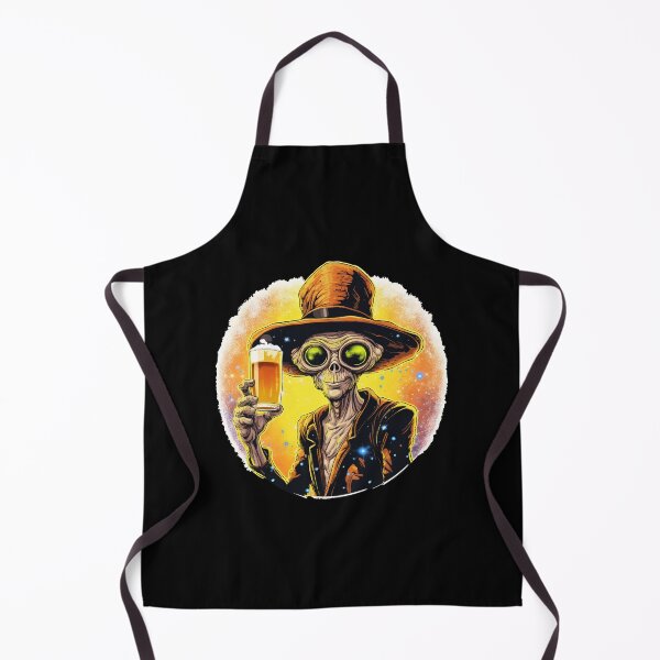 Item preview, Funny alien with hat, alien selfie, party designed and sold by Andrea-Design.