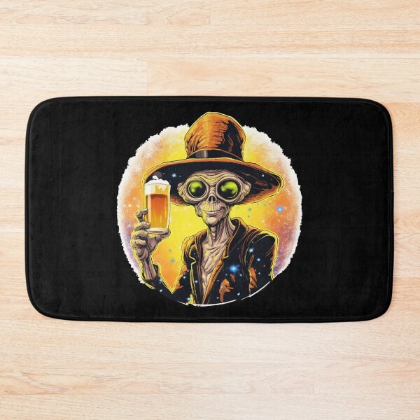 Item preview, Funny alien with hat, alien selfie, party designed and sold by Andrea-Design.