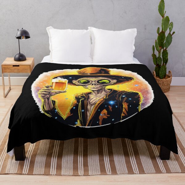 Item preview, Funny alien with hat, alien selfie, party designed and sold by Andrea-Design.