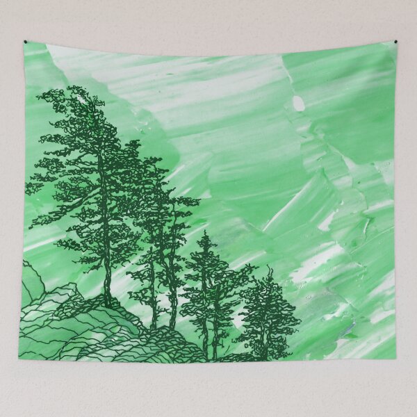 Item preview, serene joy in green designed and sold by Gerardo Segismundo.