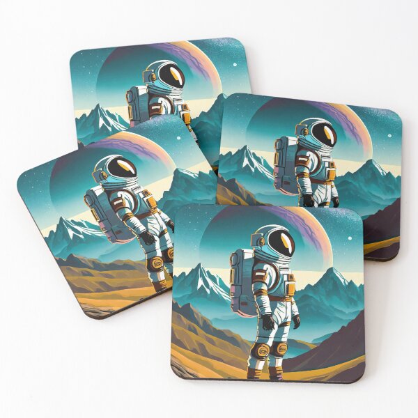 Item preview, Astronaut's Abstract Odyssey - F1624XX9 designed and sold by Artificiels.