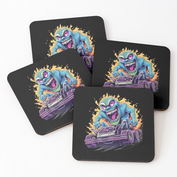 Item preview,  Crazy Creature Cars - The Rad Ryder - Monster Mobile Image designed and sold by EclecticArts.