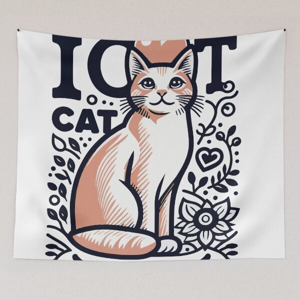 Item preview, I love cats designed and sold by StellarValor.