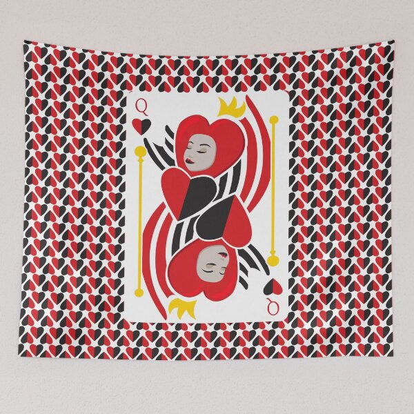Item preview, Queen of Hearts Card designed and sold by akandrea.