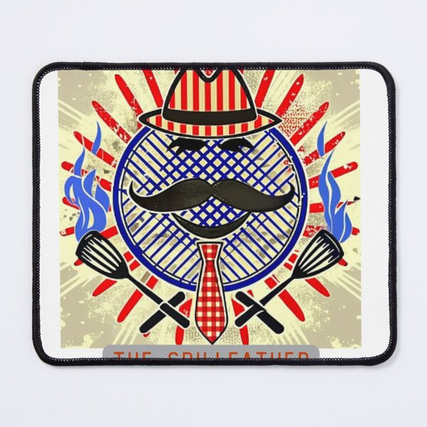 Item preview, The Grillfather: The Father of BBQ Culture designed and sold by Colorful-Garden.