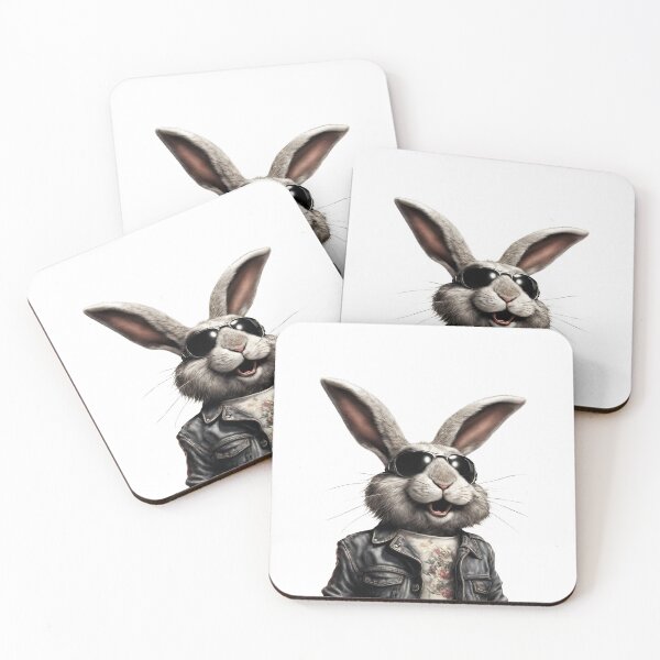Item preview, Funny Cute Easter Rabbit Cartoon Bunny designed and sold by Cuteanimalgifts.