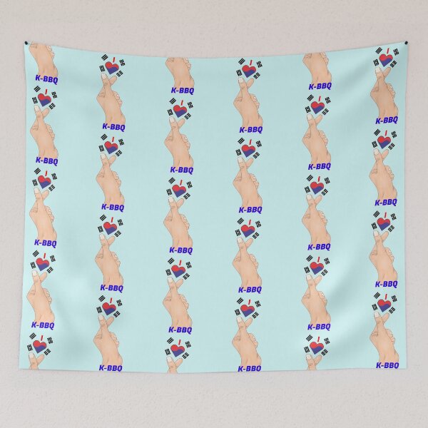 Item preview, I Love K BBQ designed and sold by Aurorapod.